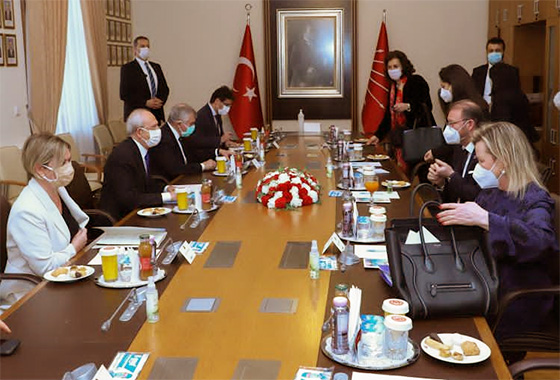 Meeting with representatives of the CHP Party