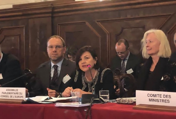 Speech at the Venice Commission, in December 2018