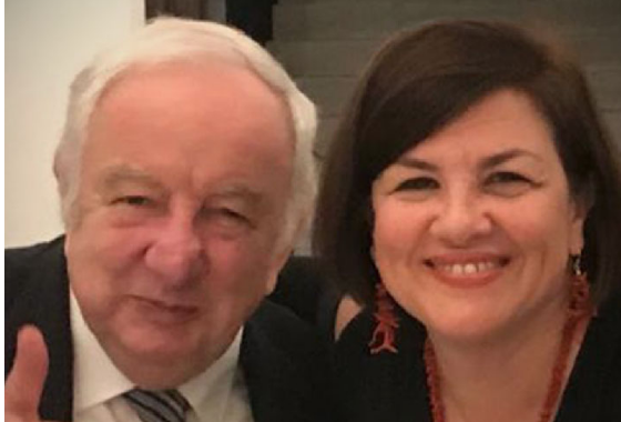 With Lord Georges Foulkes (UK), in Dubrovnik (Croatia), in November 2018