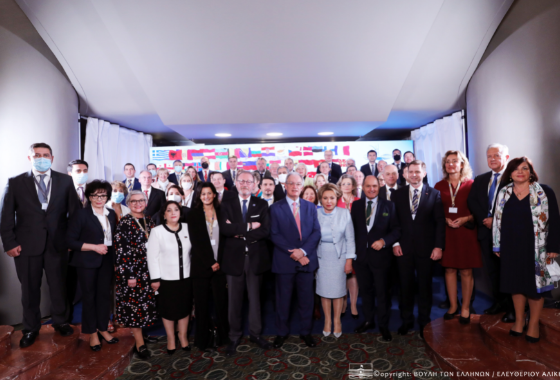 European Conference of Presidents of Parliament, Athens, 21-22 October 2021 / Presidents of Parliament - Family photo