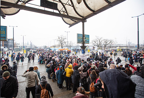 Lviv train station (Ukraine)