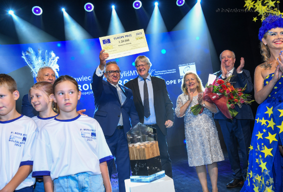 Cérémonie de remise du Prix de l'Europe 2023 à Bolesławiec