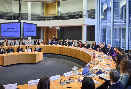 PACE Secretary General at the Youth Space 2024 Conference in Berlin