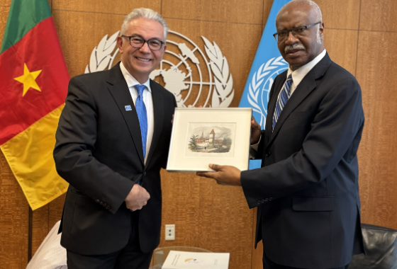 PACE President with Philémon Yang, President of the United Nations General Assembly, United Nations, New York, November 2024