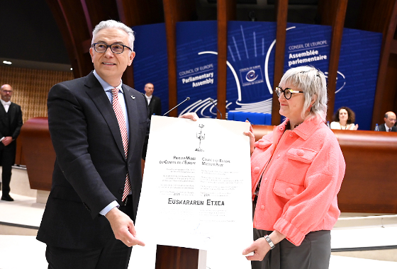 Euskararen Etxea, the House of Basque Language, receives the 2025 Museum Prize at a Strasbourg ceremony