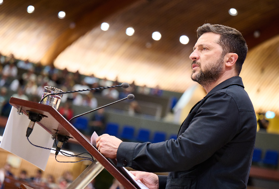 President Zelenskyy hails Europe’s commitment to justice in an address to PACE as aggression tribunal is signed
