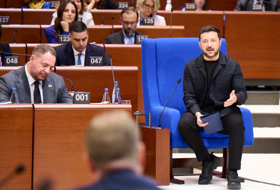 President Zelenskyy hails Europe’s commitment to justice in an address to PACE as aggression tribunal is signed