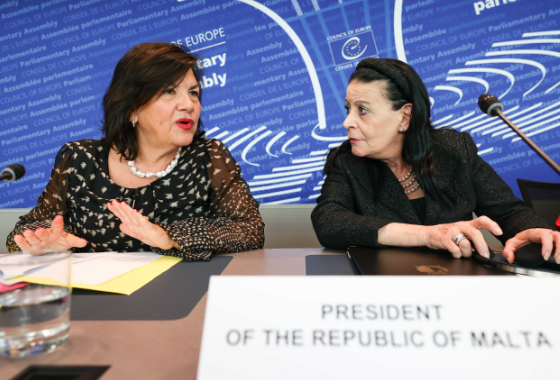 President of Malta highlights the power of cross-generational solidarity and mentorship at women@PACE meeting