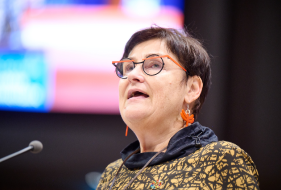 PACE President Petra Bayr