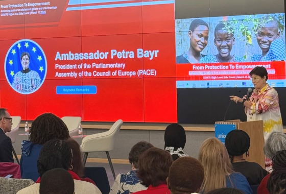 PACE President ends New York visit with an appeal for the election of a woman to the UN’s top job