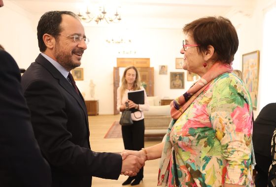 PACE President and the members of the Presidential Committee met the President of Cyprus