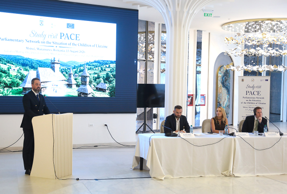 PACE Network study visit to Romania: putting Ukrainian children’s voices at the centre of parliamentary action