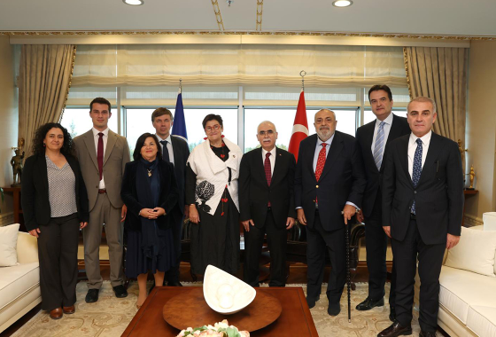Visite officielle de la Présidente de l'APCE Petra Bayr en Türkiye