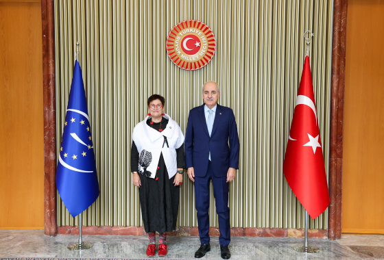 Visite officielle de la Présidente de l'APCE Petra Bayr en Türkiye