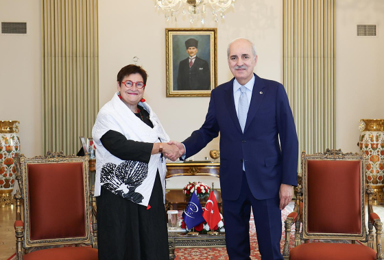 Visite officielle de la Présidente de l'APCE Petra Bayr en Türkiye